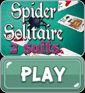 2 Suits Spider Solitaire - Play Button