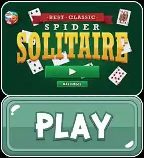 Best Classic Spider Solitaire - Play Button