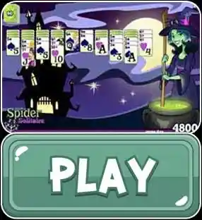 Spider Solitaire Gembly - Play Button
