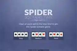 Spider Solitaire Time